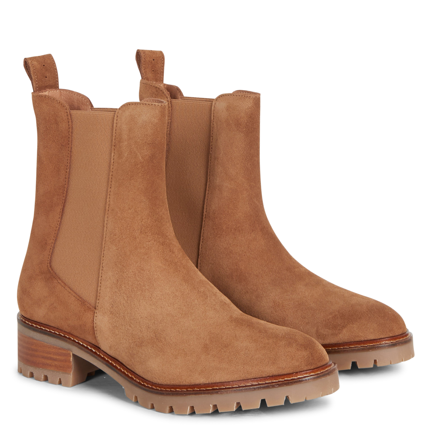 AINWICK - Bottines en cuir | Marron