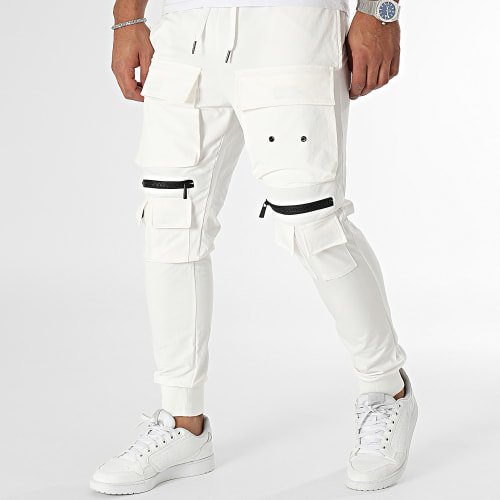 Pantalon Cargo Beige Clair