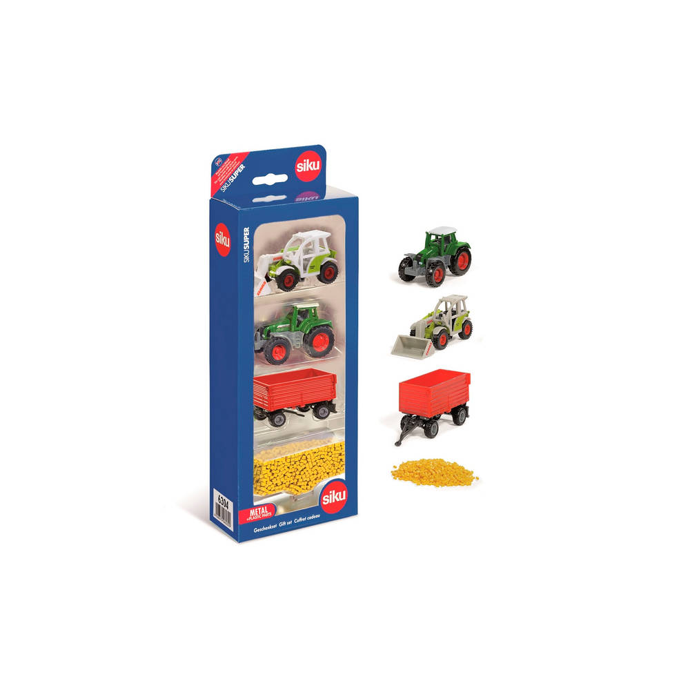 Siku Landbouwmachines 6304 - 4-delig
