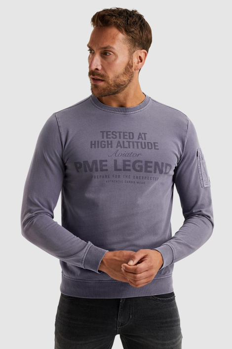 PME legend paarse heren sweater