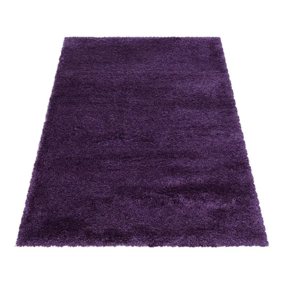 Pearl Soft Hoogpolig Vloerkleed Paars / Lila - 140x200 CM