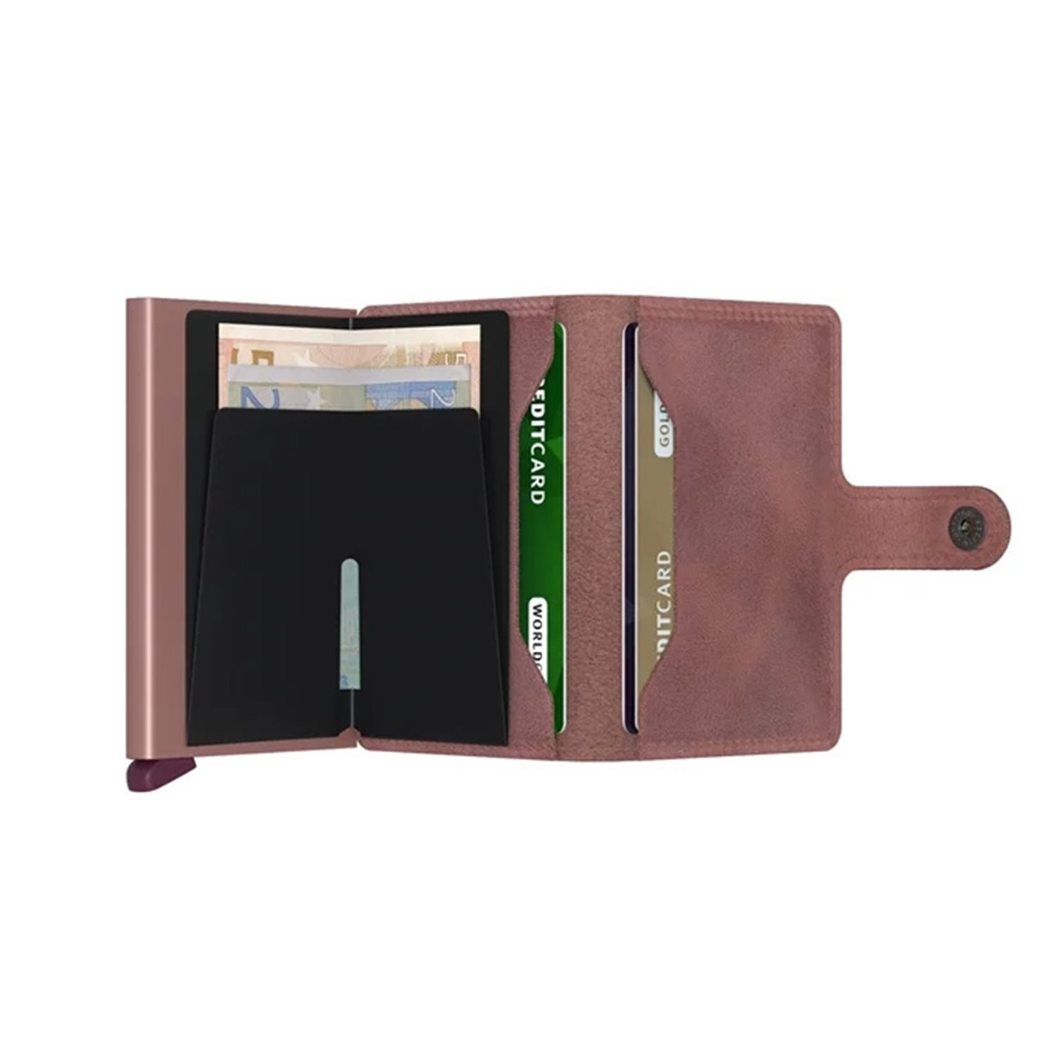 Secrid Miniwallet Portemonnee Vintage mauve