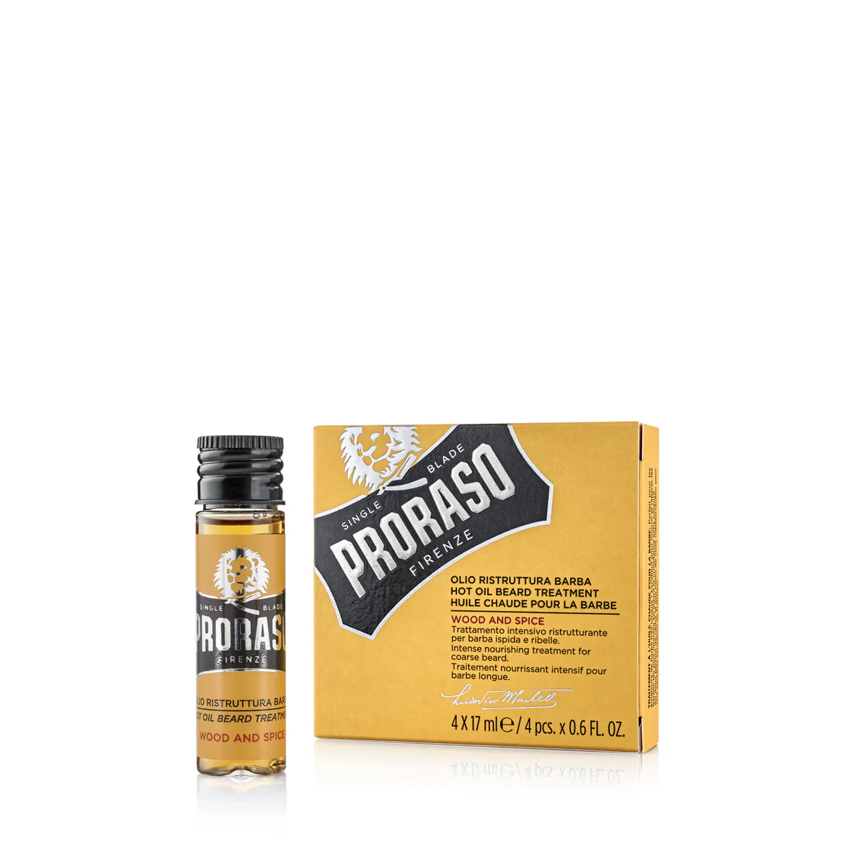 Huile chaude réparatrice Wood & Spice 68ml