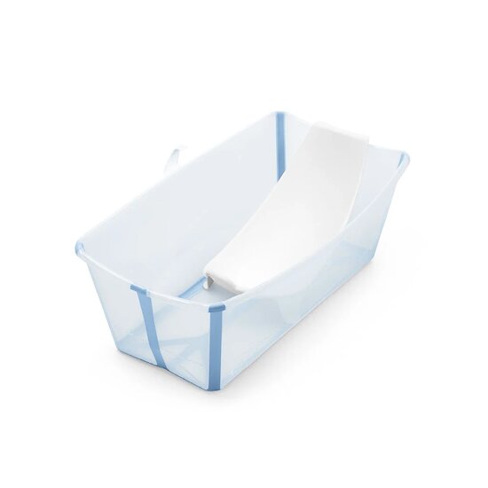 Baignoire Flexi Bath™ bouchon thermique   Bleu océan        de               Stokke®