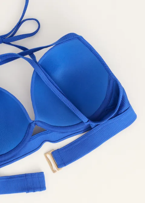 Voorgevormde bikini top blauw (BLW.K)