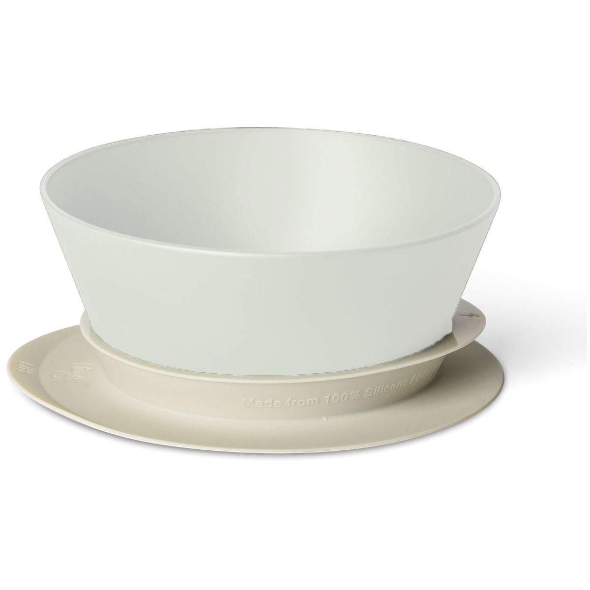 CitronCitron   Silikon Saugnapf für Schüssel grey