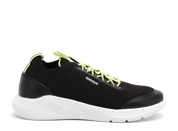 Geox basses enfant j sprintye ba  j25gba noir