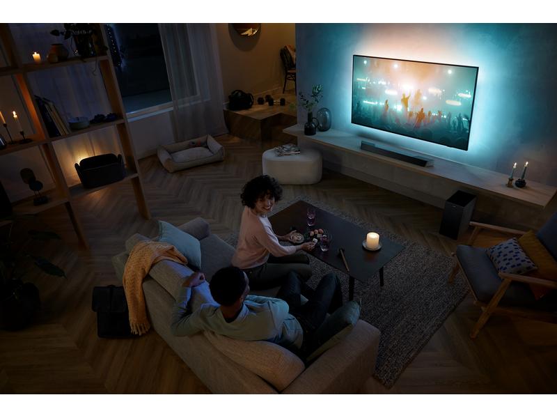 Philips Soundbar TAB8907/10 3.1.2 CH Soundbar-Lautsprecher mit kabellosem Subwoofer