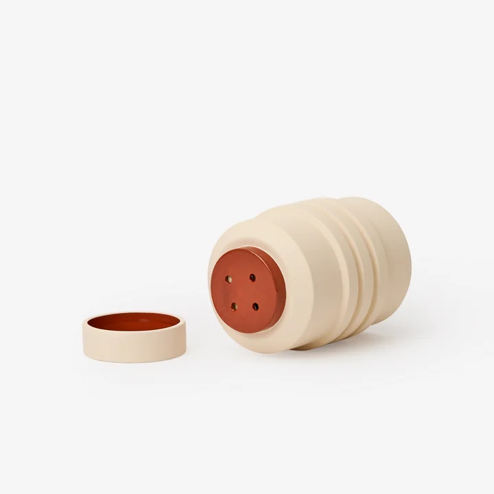 Areaware - Strata Blumentopf, creme