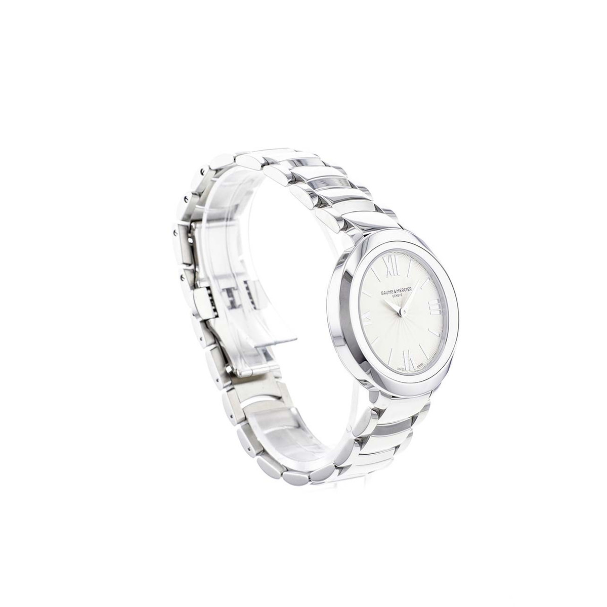 Montre d'occasion Baume et Mercier Promesse femme acier