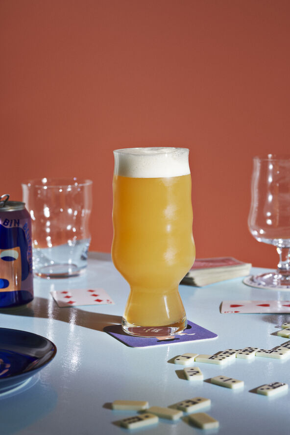 Holmegaard Mikkeller IPA Ølglas 50 cl klar 2 stk. Transparent