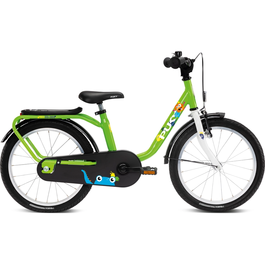 PUKY® Kinderfahrrad STEEL 18, kiwiweiß