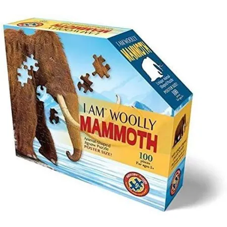 MADD CAPP Konturenpuzzle Junior Mammut, 100 Teile