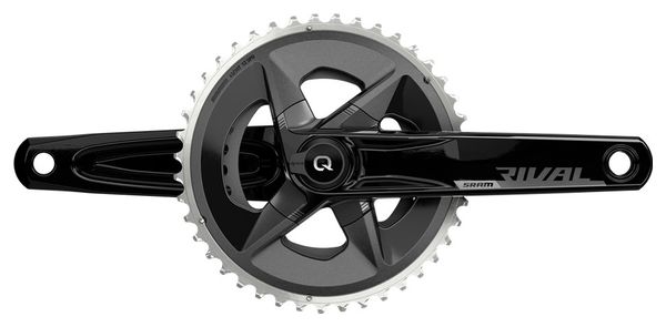 Pédalier Capteur de Puissance Sram Rival AXS DUB Wide 43-30 Dents 2x12V (sans boitier) Noir