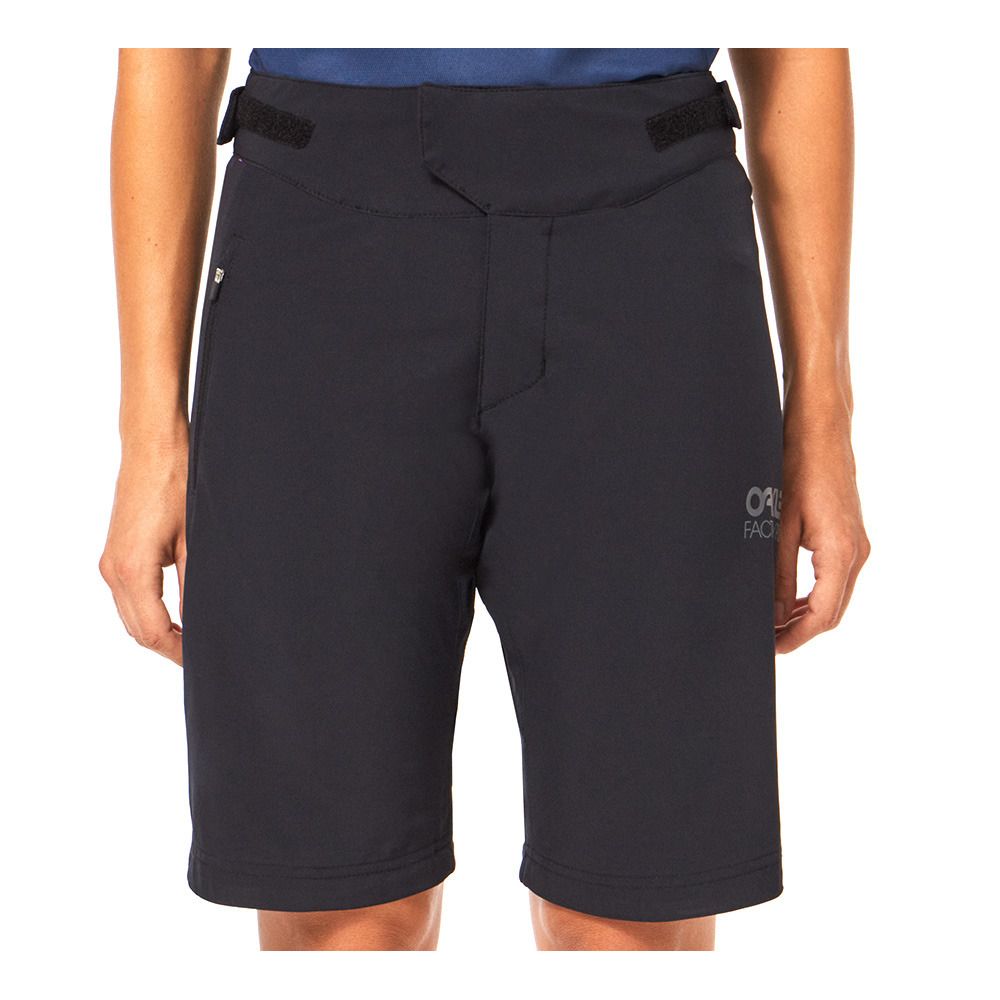 Oakley FACTORY PILOT LITE - Short Femme blackout
