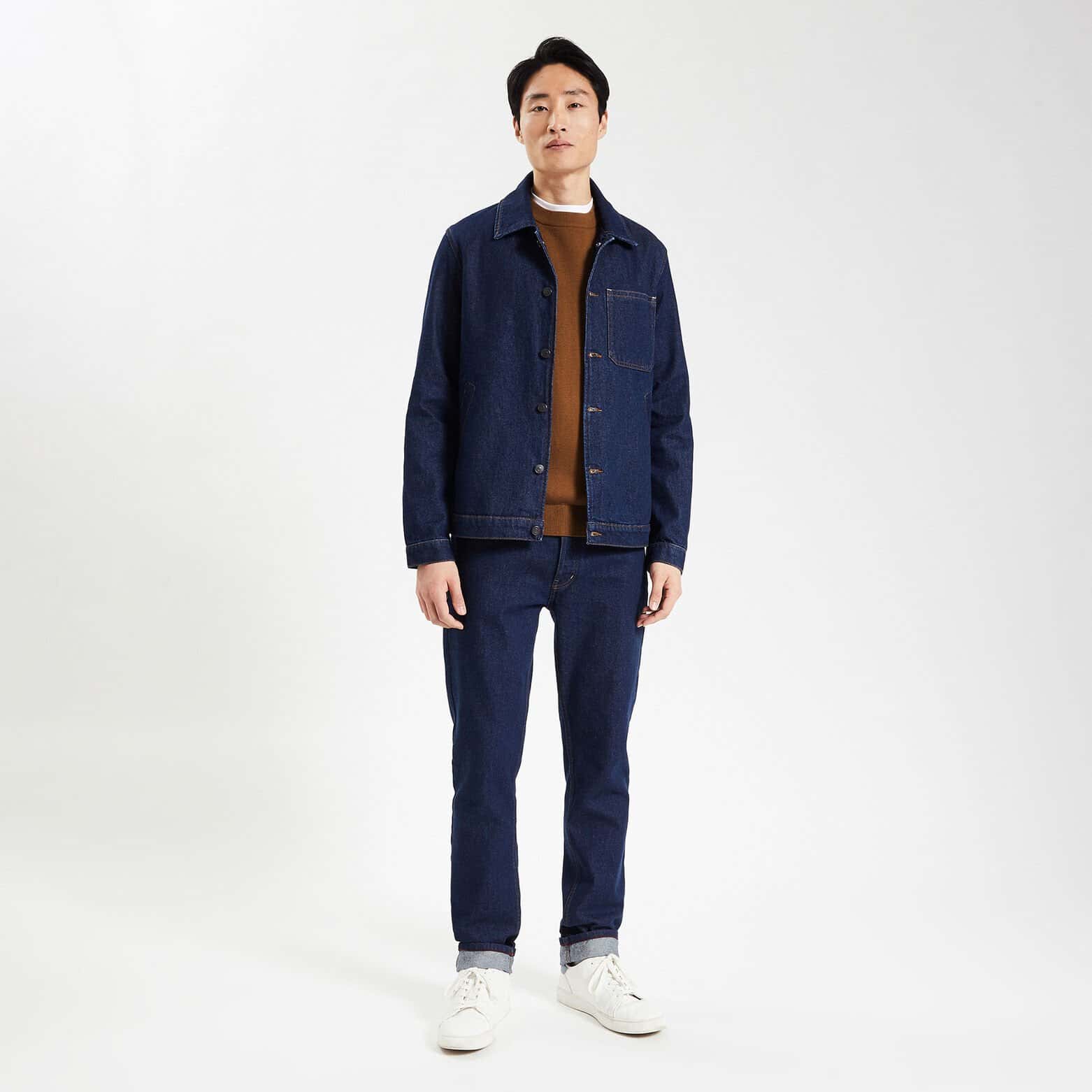 Pull uni 'le parfait by JULES' Camel