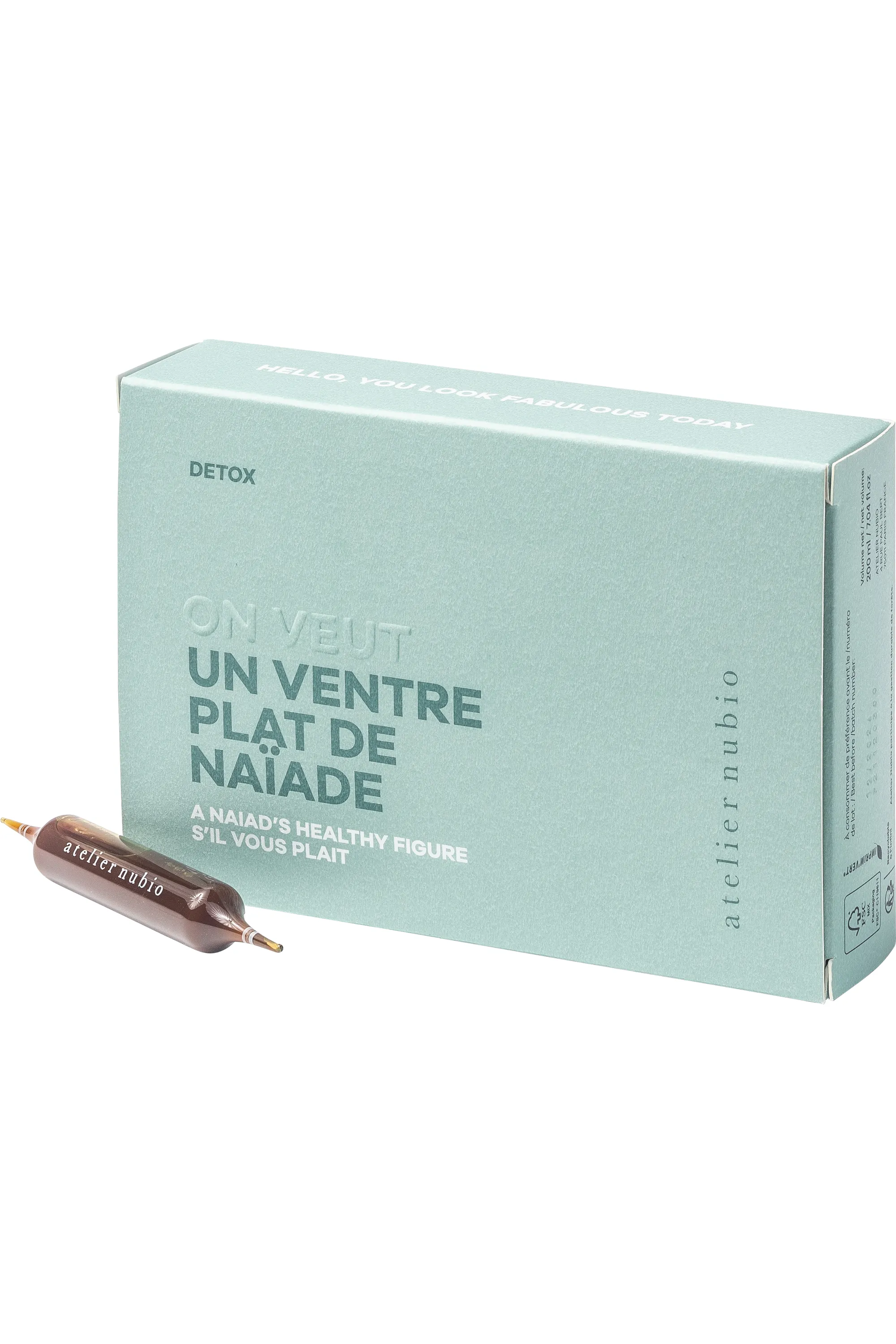 Atelier Nubio Compléments alimentaires minceur « On veut…un ventre plat de naïade »