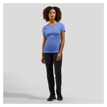 T-Shirt Technique Femme Odlo F-Dry Bleu