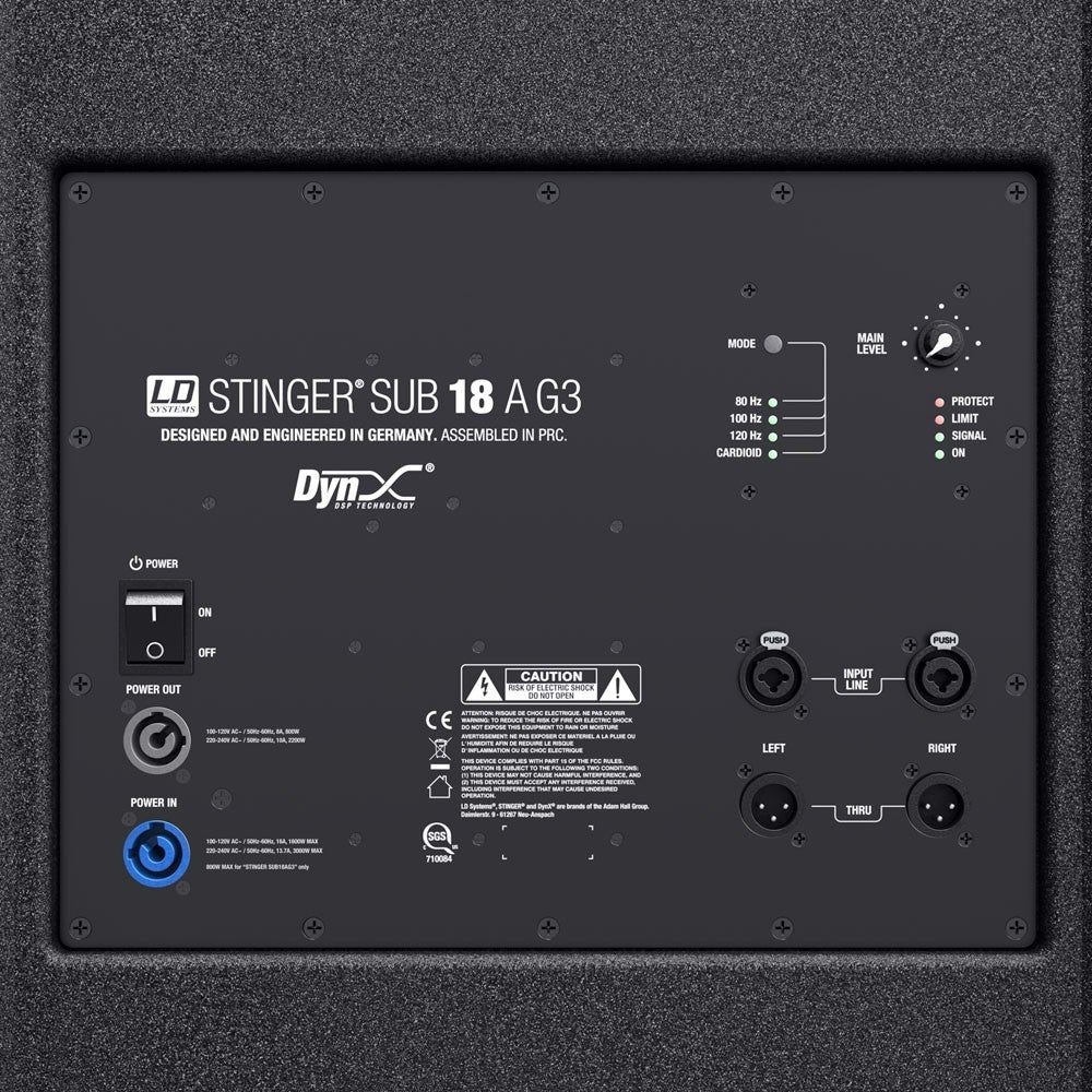 LD Systems STINGER SUB 18 A G3 actieve subwoofer