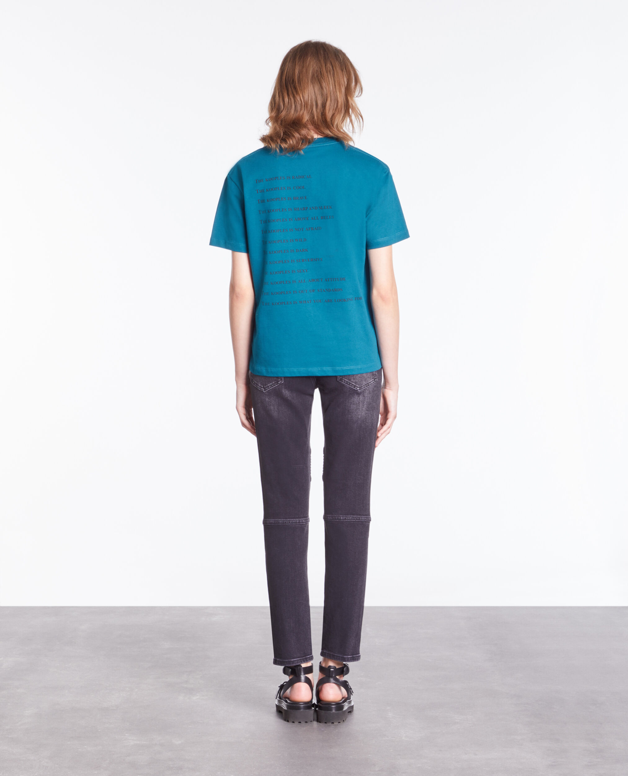 T-shirt What is bleu