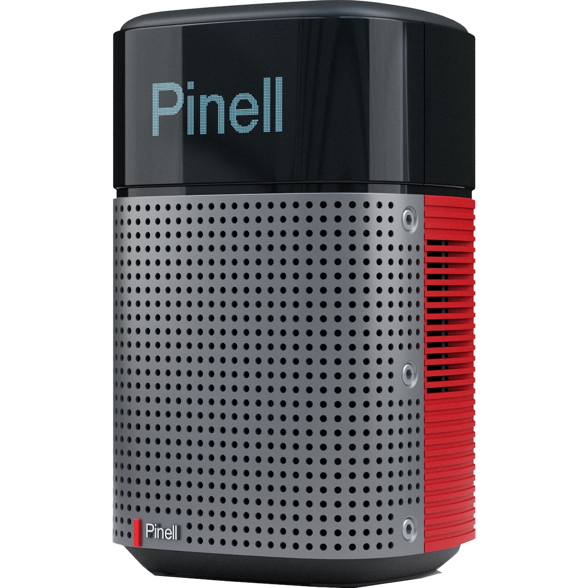 Pinell North bærbar digital radio (sunset red)