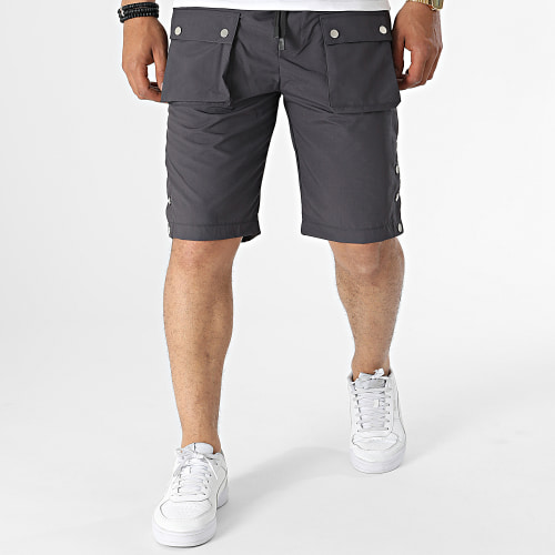 Short Cargo KL-2074 Gris Anthracite
