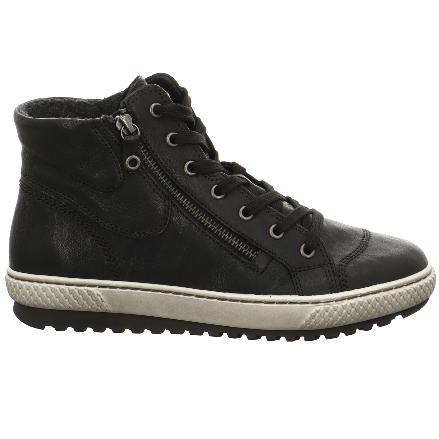 Schnürboots schwarz