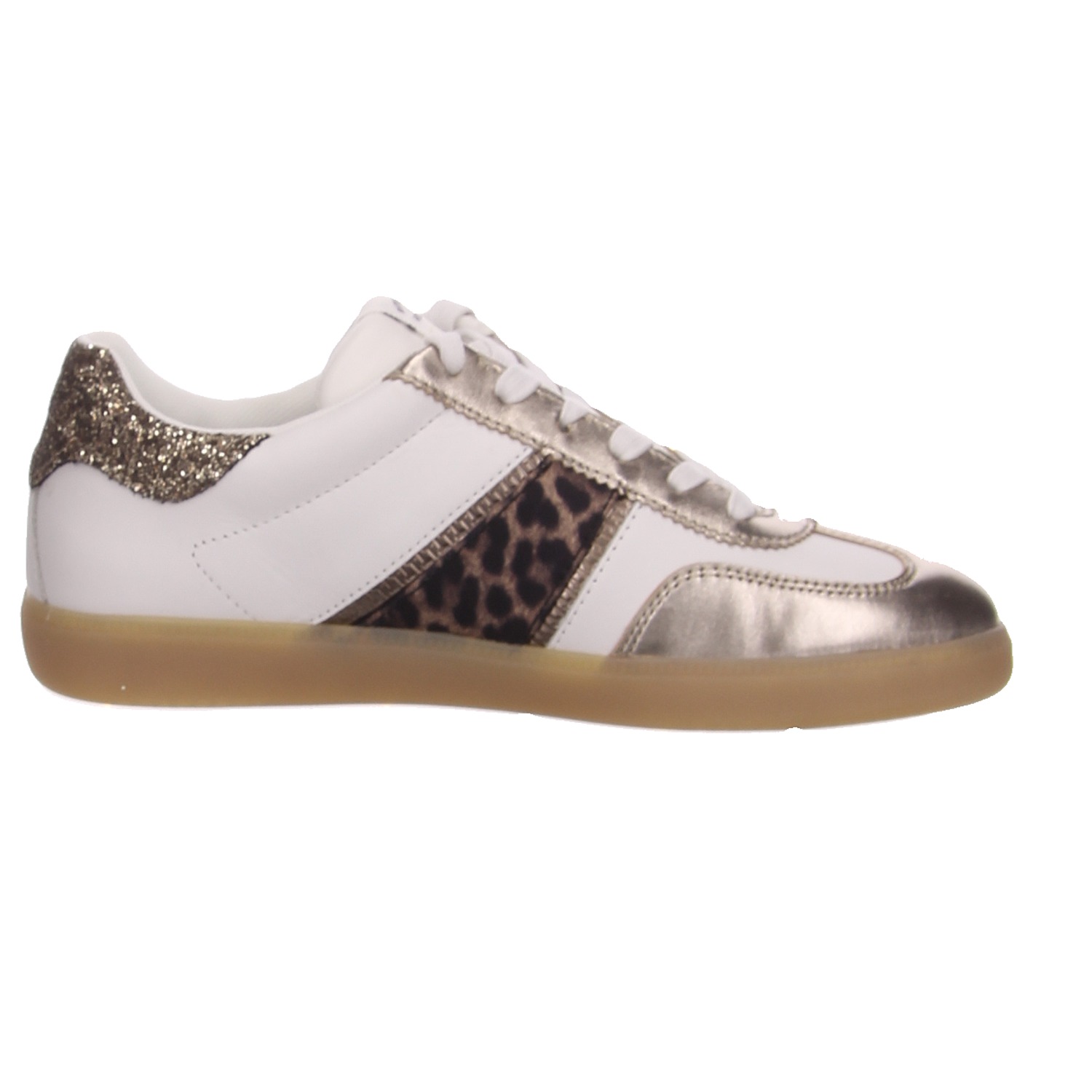 Tamaris Schnürhalbschuh weiß weiss/weiss kombi