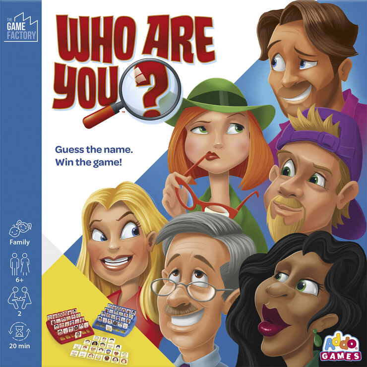 The Game Factory Who are you ? Rød & blå