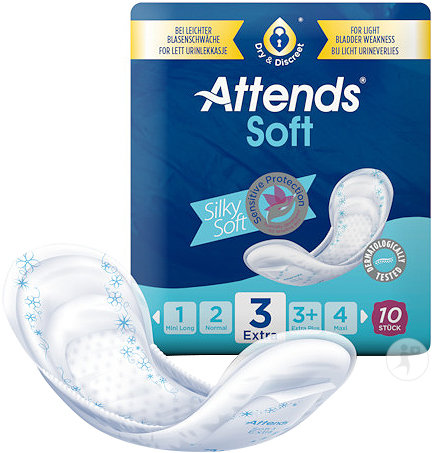 Attends Soft 3 Extra Couche Anatomique 10 Pièces