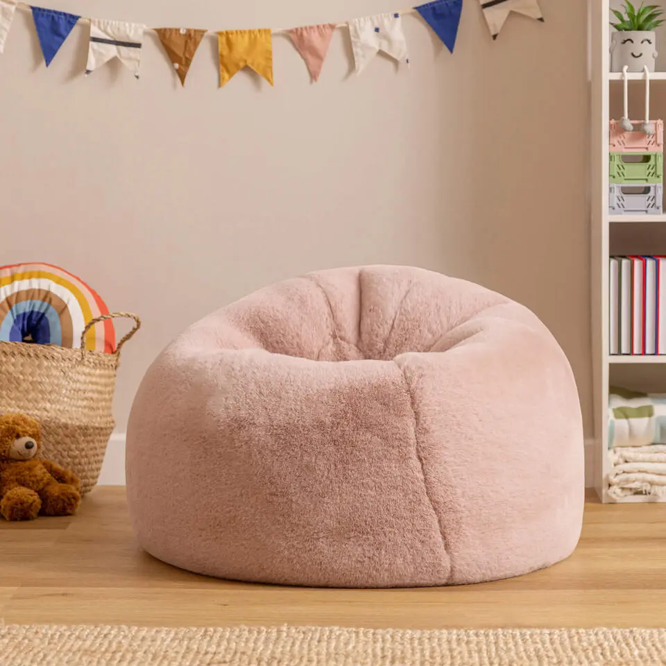 icon - Kingston Kinderzitzak - Fleece - Roze