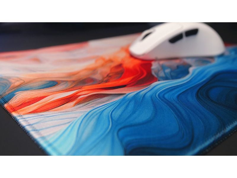 Cherry Gaming-Mausmatte XTRFY GP5 Amnis Blue Medium Gaming-Mauspad aus Stoff