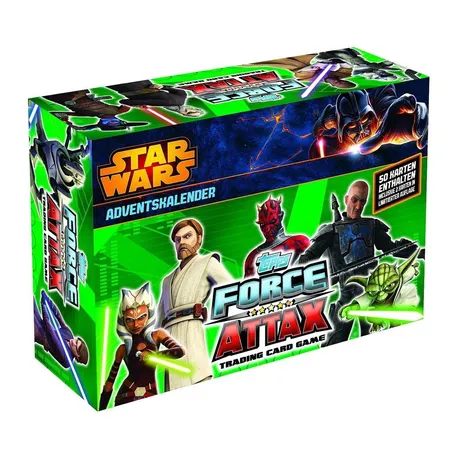 Topps Adventskalender Star Wars Force Attax Serie 5