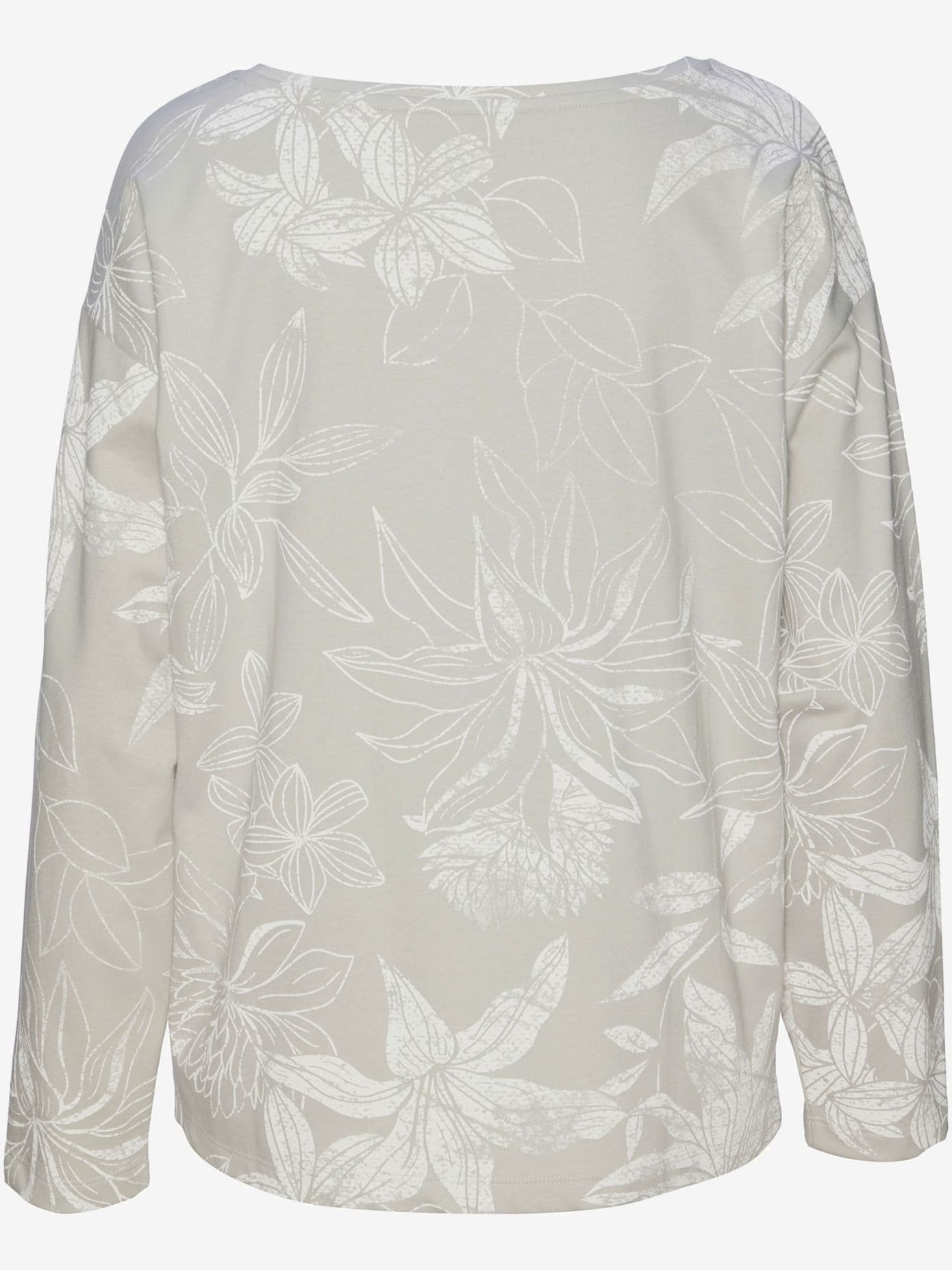 Sweatshirt confortable avec imprimé sur toute la surface