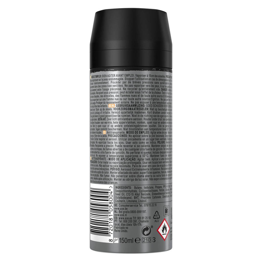 Dark Temptation anti-transpirant spray - 6 x 150 ml
