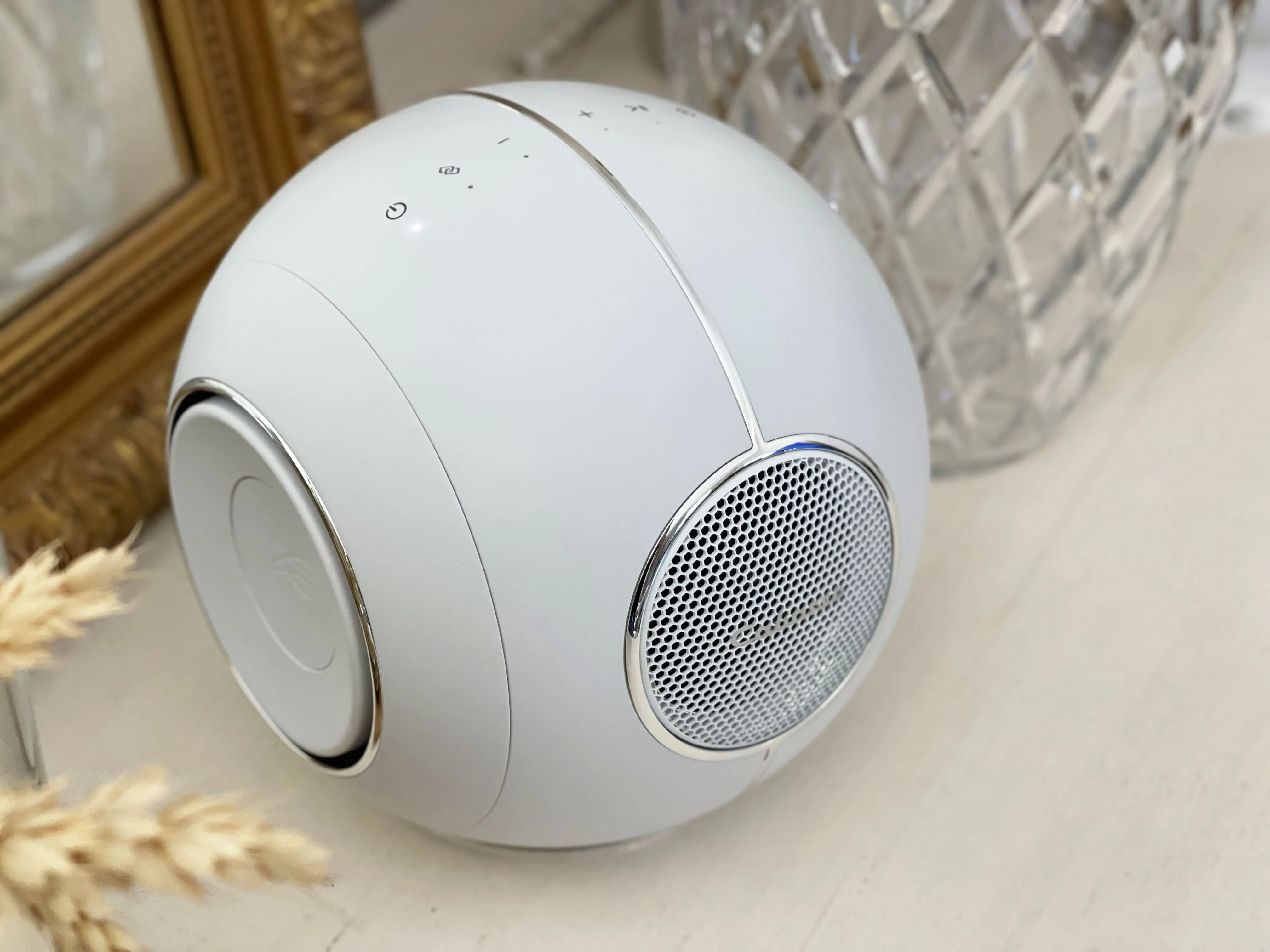 Cabasse The Pearl Myuki Blanc Enceintes Bluetooth portables