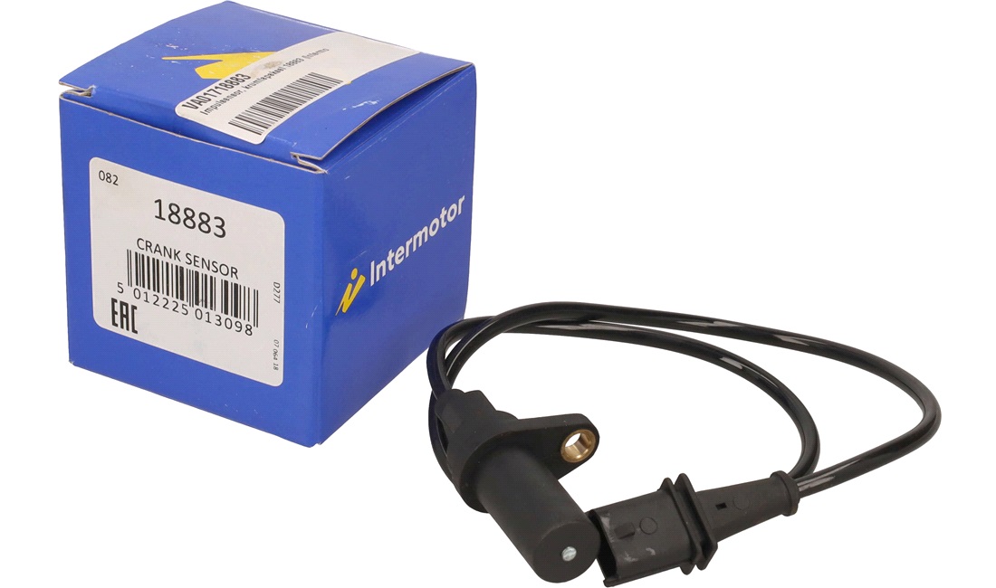 Impulsensor, krumtapaksel