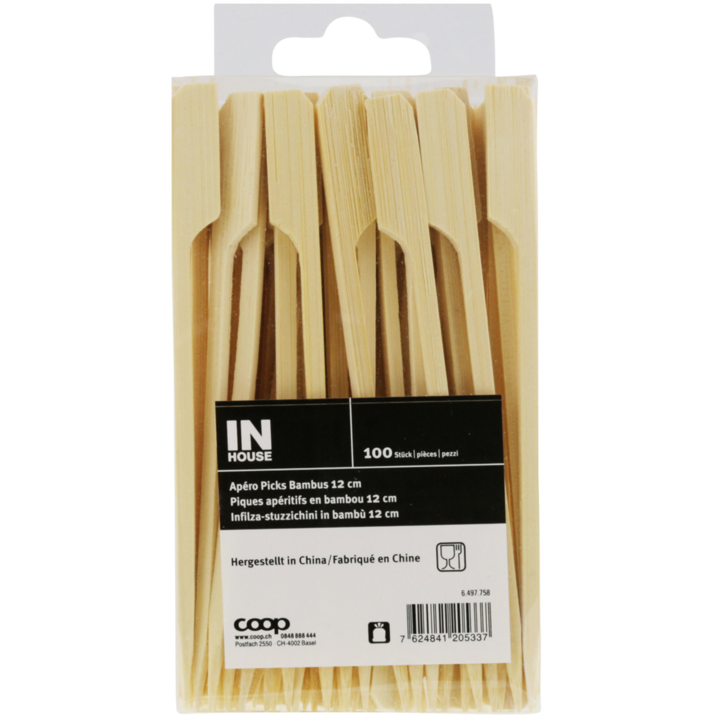 Apero Picks Bambus 100 Stück