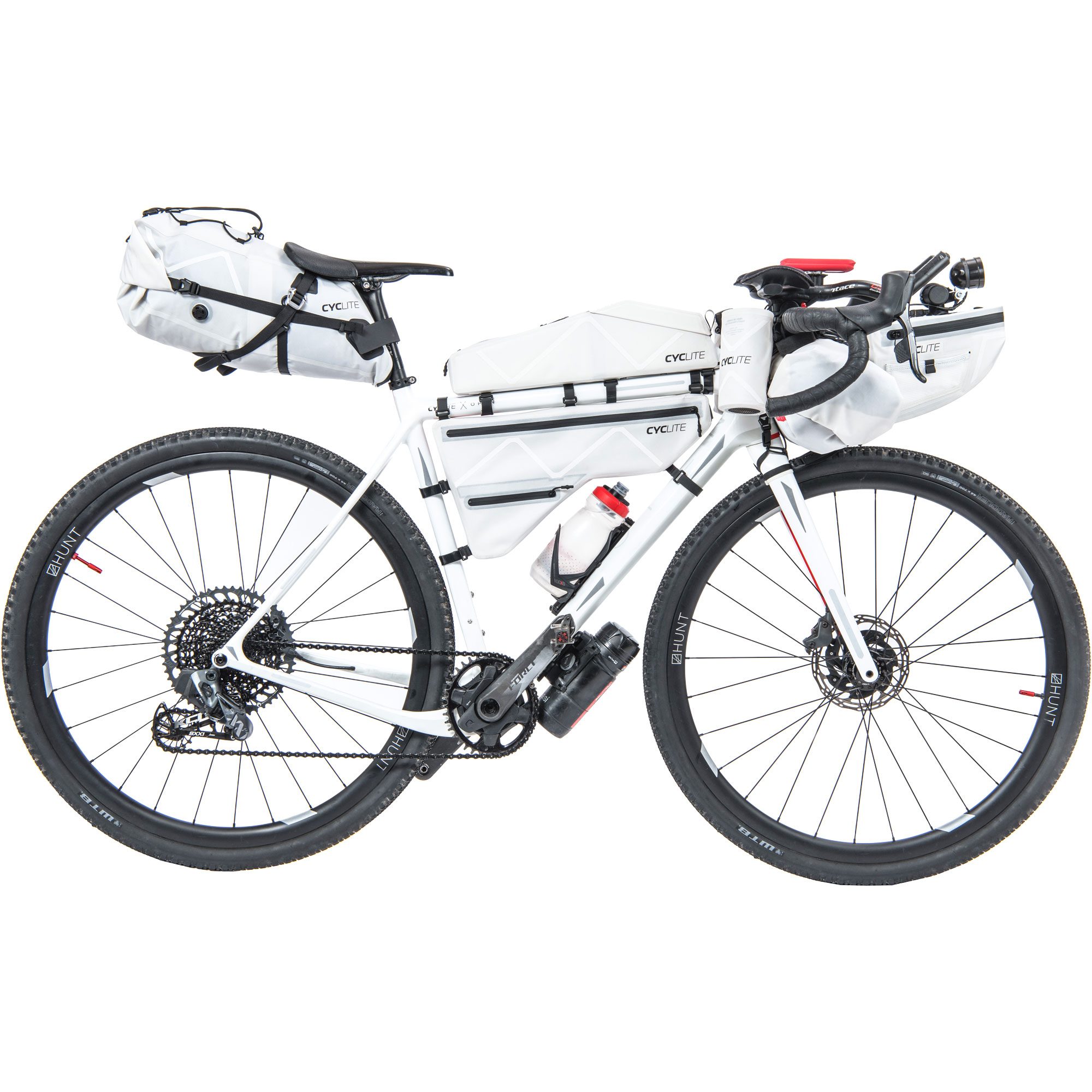 Cyclite Frame Bag Large / 01 Rahmentasche 3,6l light grey