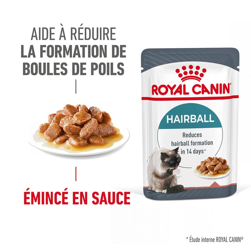Royal Canin Hairball Care en sauce