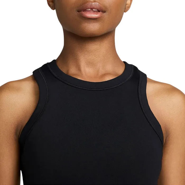 Nike One Fitted Dri-FIT Cropped Tanktop Dames