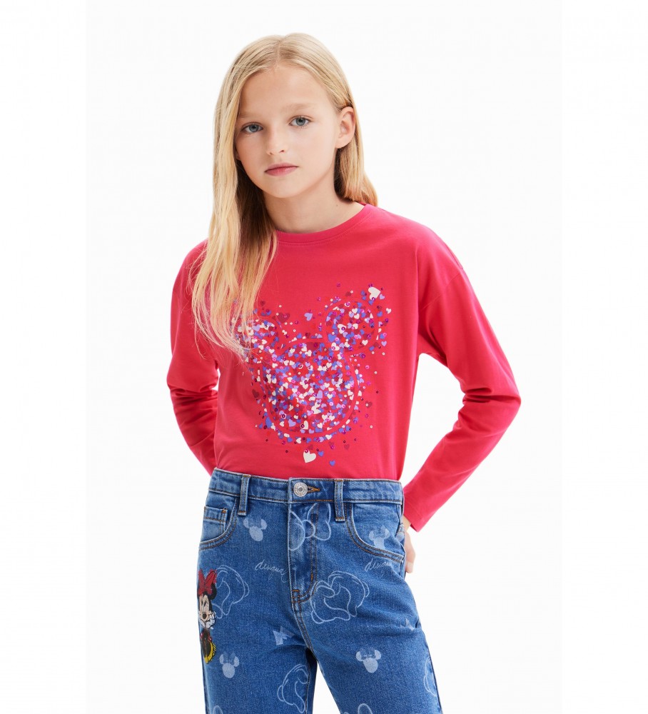Camiseta vermelha Desigual Laurie Disney
