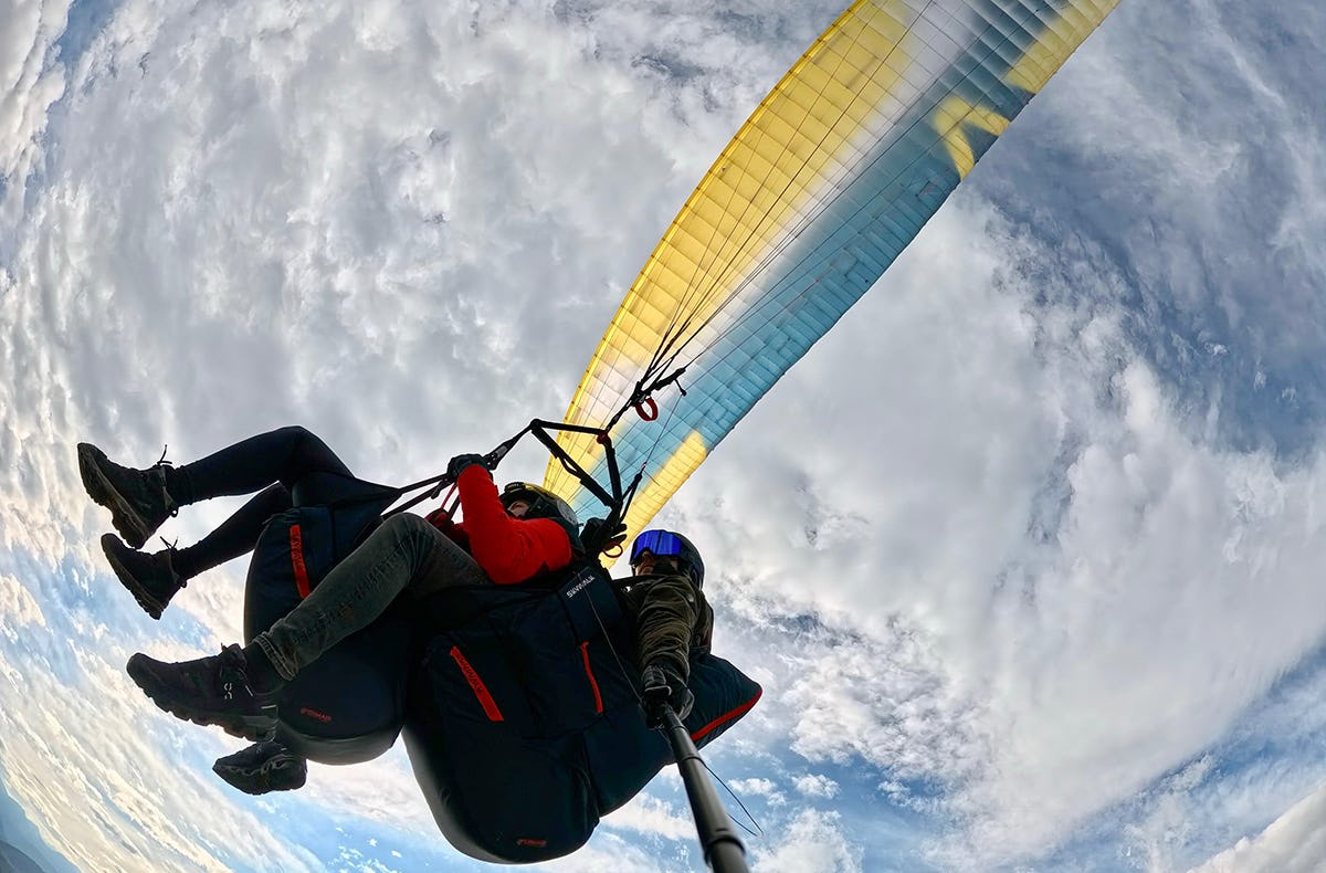 Gleitschirm Tandemflug St. Michael ob Bleiburg