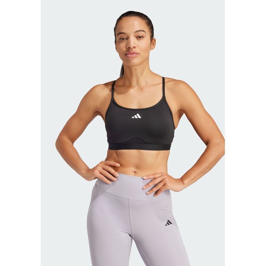 Adidas Brassière de training 3 bandes Aeroreact