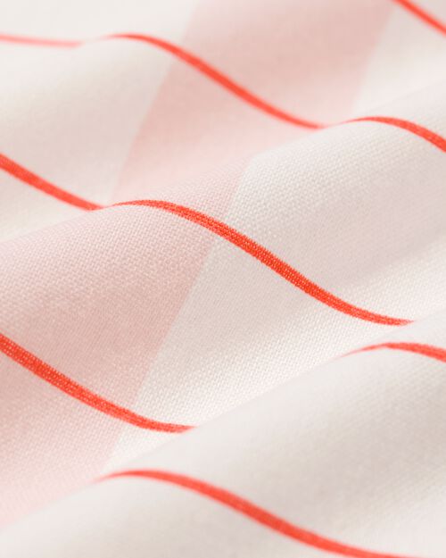 nappe ronde Ø180cm coton rouge