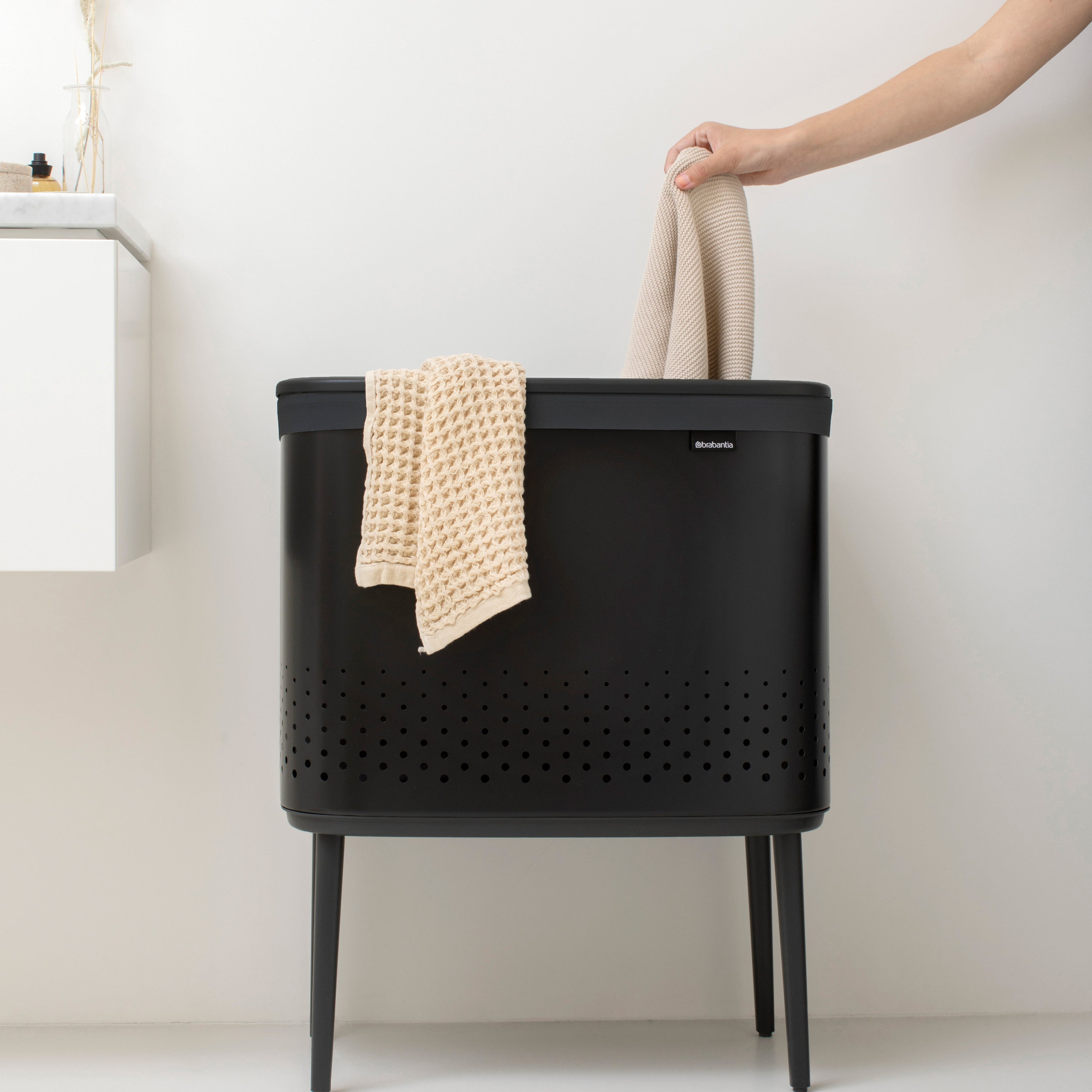 Brabantia Bo Wasbox 60 L - Mat Black