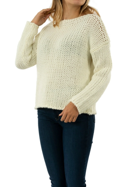 pull hiver bsb 044-260032 blanc