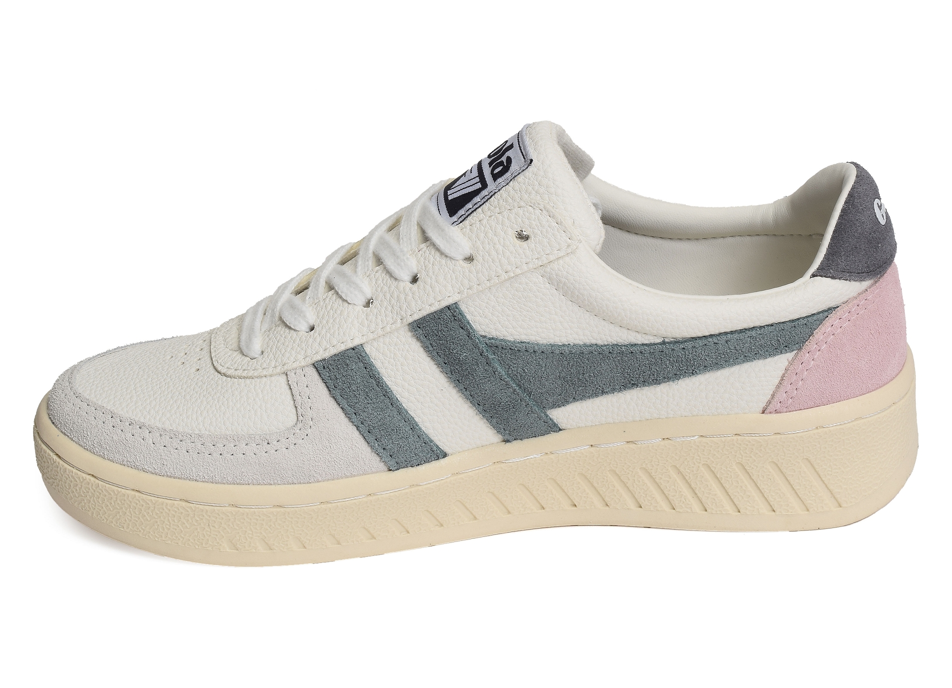 Grandslam trident trainers w blanc gris