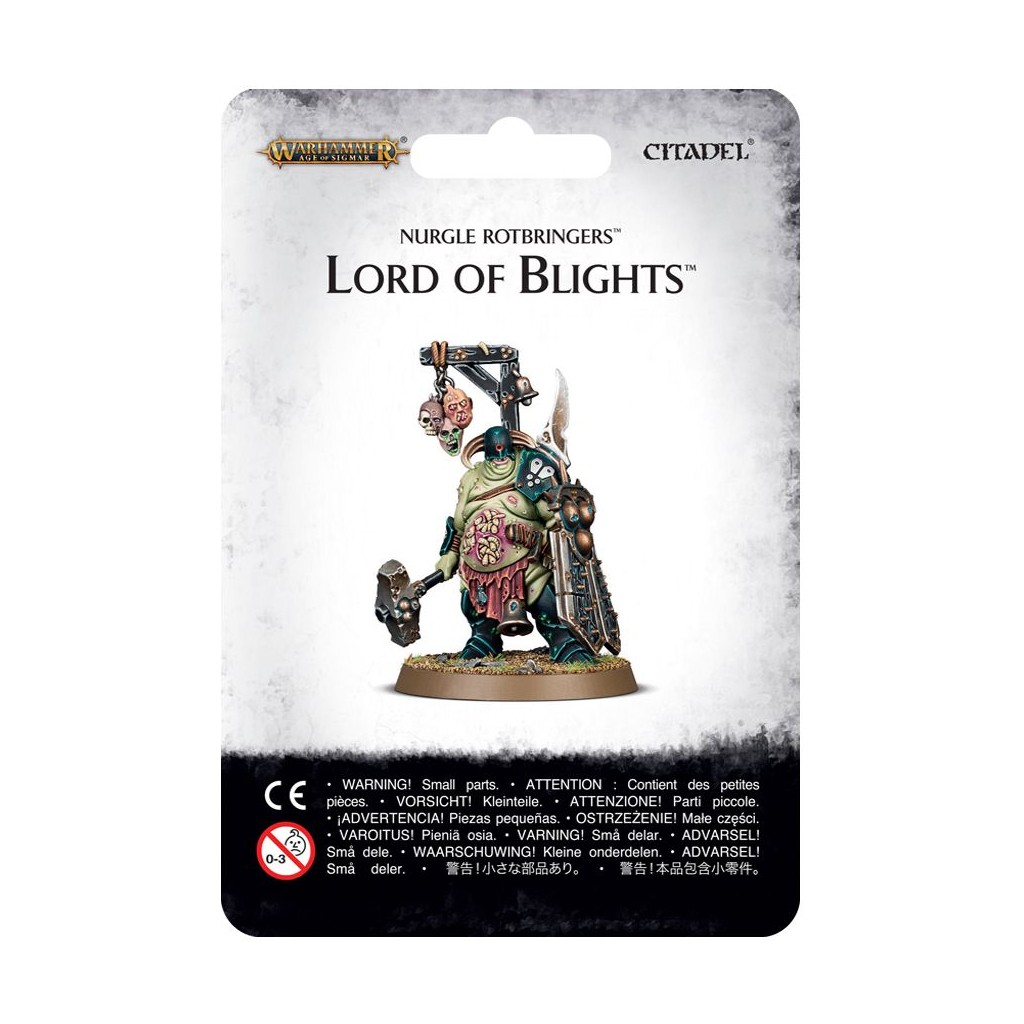 Age of Sigmar : Chaos - Nurgle Rotbringers Lord of Blight