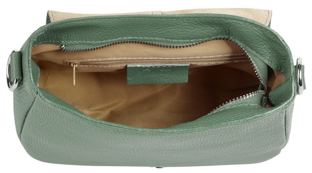 Cluty Umhängetasche echt Leder, Made in Italy